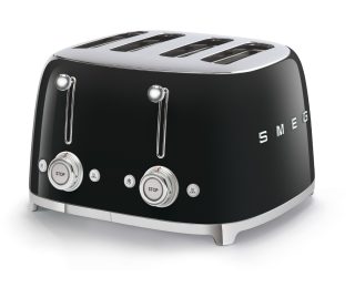 SMEG broodrooster zwart TSF03BLEU
