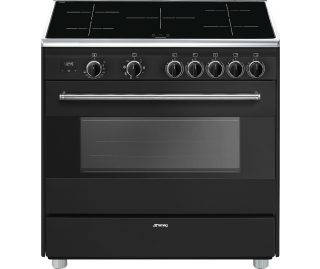 SMEG fornuis inductie antraciet BG91IAN2