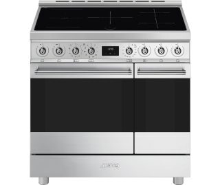 SMEG fornuis inductie rvs C92IPX2