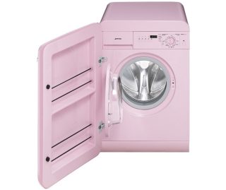 B-model SMEG wasmachine roze LBB14PK-2