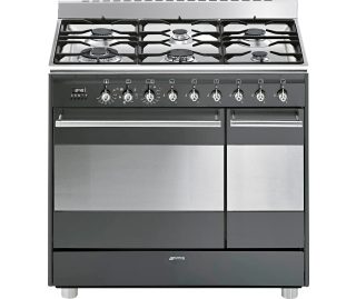 SMEG fornuis antraciet SNLK926MA9