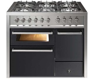 STEEL fornuis gas Enfasi EQ10FFF-6 antraciet