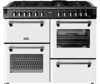 STOVES fornuis gas RICHMOND 100 DF DX ICE WHITE
