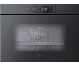 V-ZUG combi-stoomoven inbouw CombiSteamer V6000 45 AutoDoor zwart glas