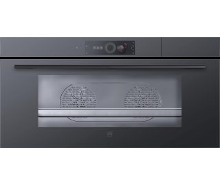 V-ZUG combi-stoomoven inbouw CombiSteamer V6000 45 Grand zwart spiegelglas