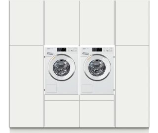 WASMACHINEKAST kast FULL HOUSE wit