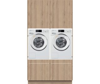 WASMACHINEKAST kast STRAIGHT Natural Ash