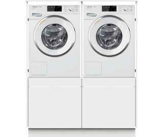 WASMACHINEKAST kast TWO PAIR wit