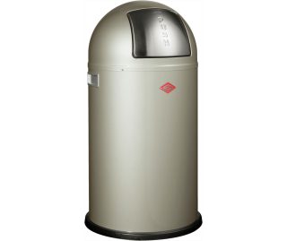 WESCO afvalbak Pushboy, nieuwzilver 8012042