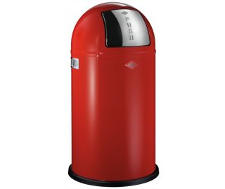 WESCO afvalbak Pushboy, rood 8012041