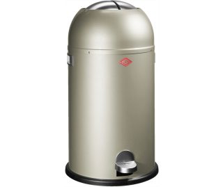 WESCO afvalbak Kickmaster, nieuwzilver 8011569
