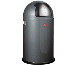 WESCO afvalbak Pushboy Junior, grafiet 8011538