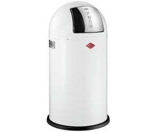 WESCO afvalbak Pushboy, wit 8011544