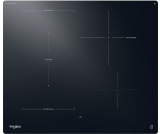 WHIRLPOOL inductie kookplaat met afzuiging inbouw WTX6014DCF