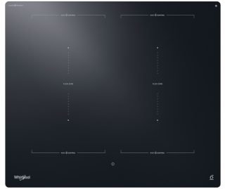 WHIRLPOOL inductie kookplaat met afzuiging inbouw WTX6019DCF