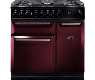 AGA fornuis gas Masterchef Deluxe 90 Cranberry