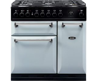 AGA fornuis gas Masterchef Deluxe 90 Pearl Ashes