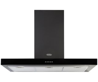 BELLING afzuigkap wand Bel. Cookcentre 90 Flat Black