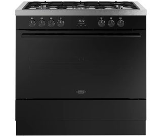 BELLING fornuis gas VISION SINGLE 90 DF BLK