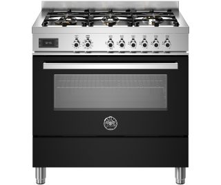 BERTAZZONI fornuis gas PRO96L1ENET