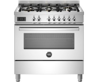 BERTAZZONI fornuis gas PRO96L1EXT