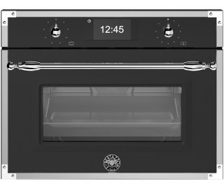 BERTAZZONI oven met magnetron inbouw FHER4077MTNX3