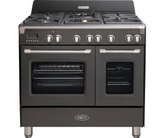 BORETTI fornuis antraciet CFBG902AN
