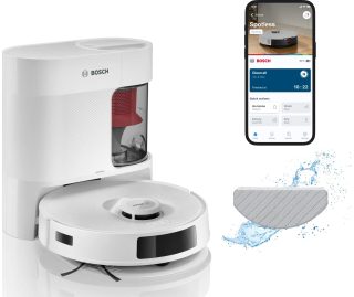BOSCH robot stofzuiger met dweil BCRD1W