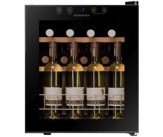 DUNAVOX wijnkoelkast zwart DXFH-16.46