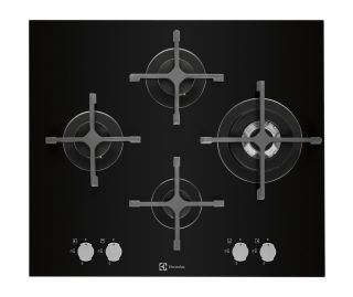 ELECTROLUX kookplaat gas-op-glas EGT6343LOK