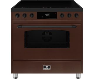 ELEMENTI DI CUCINA fornuis inductie chocolate copper hammer EC9036-CCH-MZ-B