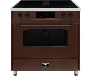 ELEMENTI DI CUCINA fornuis inductie chocolate copper hammer IC9034-CCH-IX-B