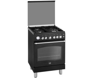 ETNA fornuis gas mat-zwart FG860ZT