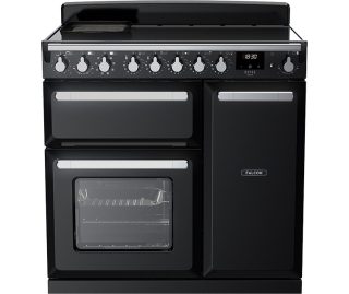 FALCON fornuis Estel Deluxe 90 inductie zwart
