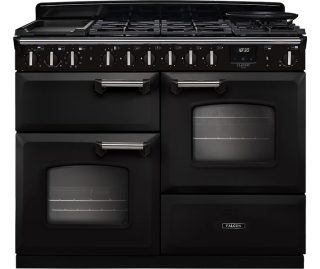 FALCON fornuis CLASSIC DELUXE 110 GAS CH BLACK Rijstlade