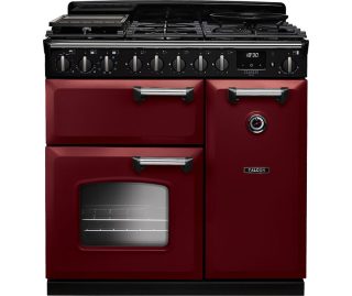FALCON fornuis Classic Deluxe 2026 90 gas bordeaux