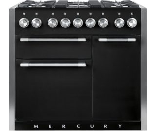 FALCON fornuis Mercury 1000 gas mat zwart