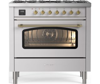 Fratelli fornuis gas rvs F09CNM3/SSB
