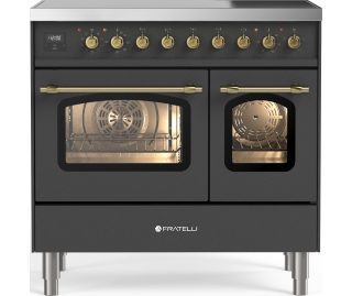 Fratelli fornuis inductie mat grafiet FDBI095NM3/MGB
