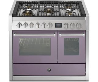 STEEL fornuis gas Genesi GQ10SF-4M Ametista