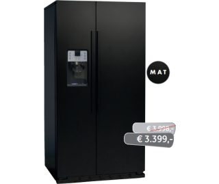 ioMabe koelkast mat-zwart ORGS2DFF 8BM-BH