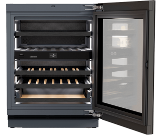 LIEBHERR wijnkoelkast onderbouw zwart glas UWgbi 3682-20