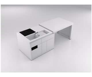 NOTA buitenkeuken WHITE MONO BLOCK