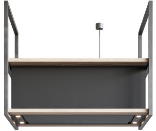 NOVY afzuigkap eiland 15001 Pureline Frame
