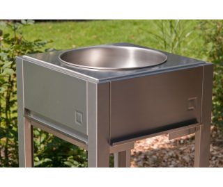 ONE-Q rvs wijnkoeler ICE + onderstel LEGS (outlet)