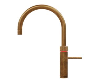 QUOOKER kokend water kraan Fusion Round Messing patina