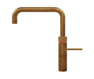QUOOKER kokend water kraan Fusion Square Messing patina