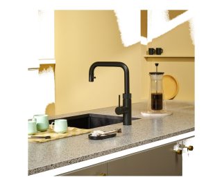 QUOOKER kokend water kraan Flex Square Zwart