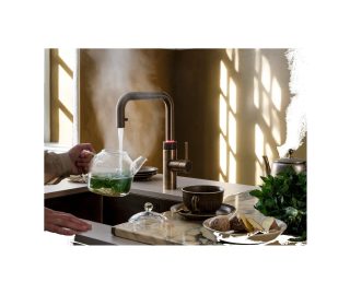 QUOOKER kokend water kraan Flex Square Messing patina
