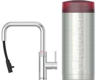 QUOOKER kokend water kraan COMBI+ Flex Square CHROOM